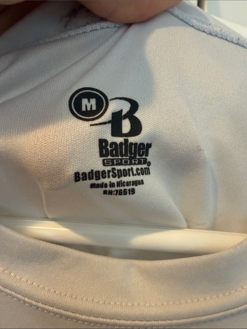 Men's White Performance Rutgers T‑Shirt - Picture 3 of 6